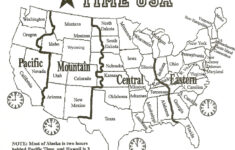 BLACK AND WHITE Us Time Zone Map Google Search Time Zone Map
