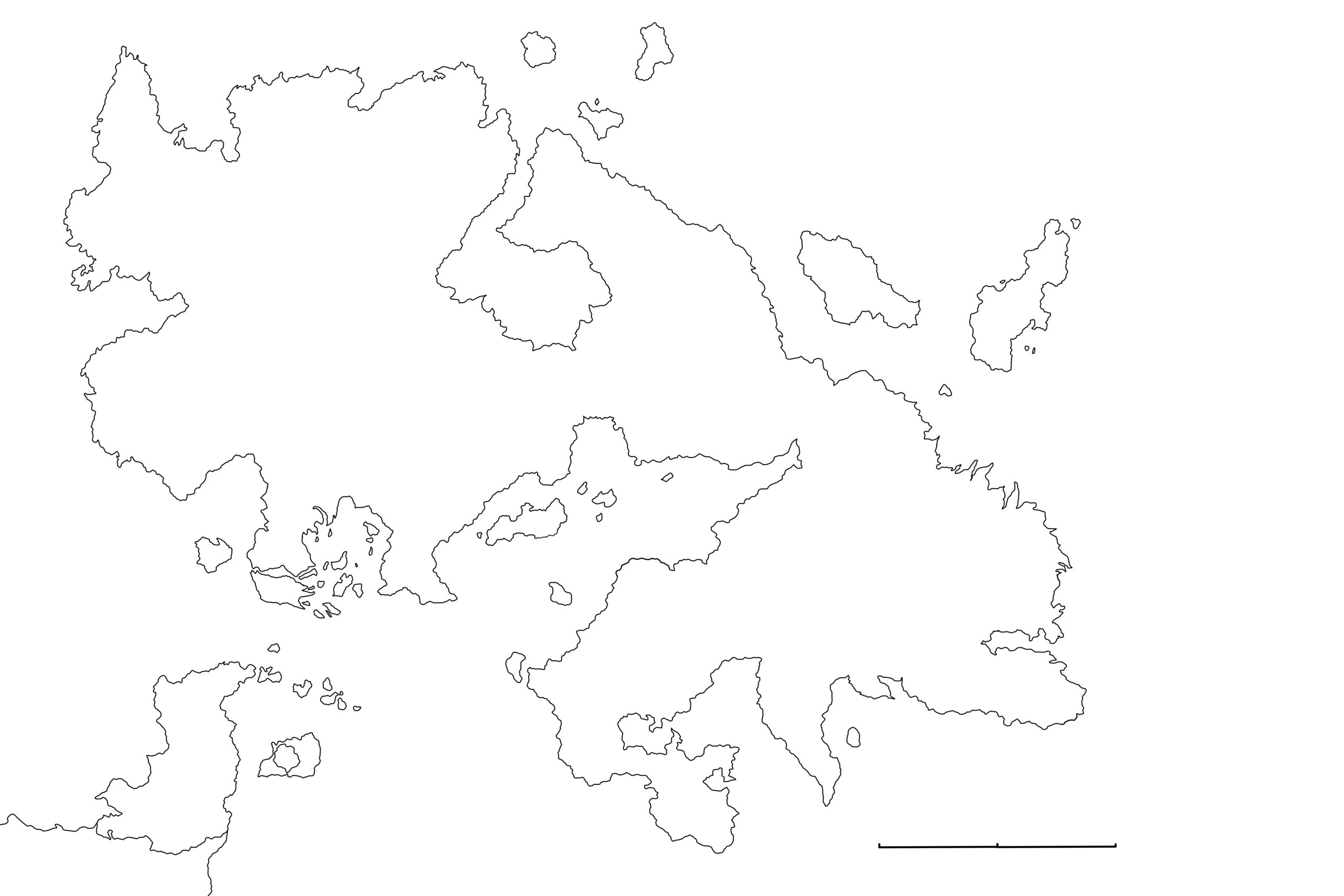 Blank Fantasy World Map Map Of The World