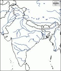 Blank Map India River Map Free Download Google Search Map Outline 