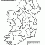 Blank Map Ireland Counties Blank Map Counties Of Ireland Counties Of