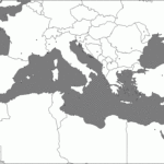 Blank Map Mediterranean Sea Map Of The Mediterranean Map Free Maps