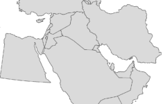Blank Map Middle East Time Zones Map World