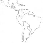 Blank Map Of Central And South America Dave Ruch