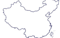 Blank Map Of China China Blank Map China Outline Map China Map