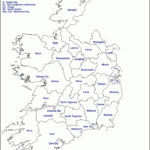 Blank Map Of Counties Of Ireland Map Of Wicklow Ireland