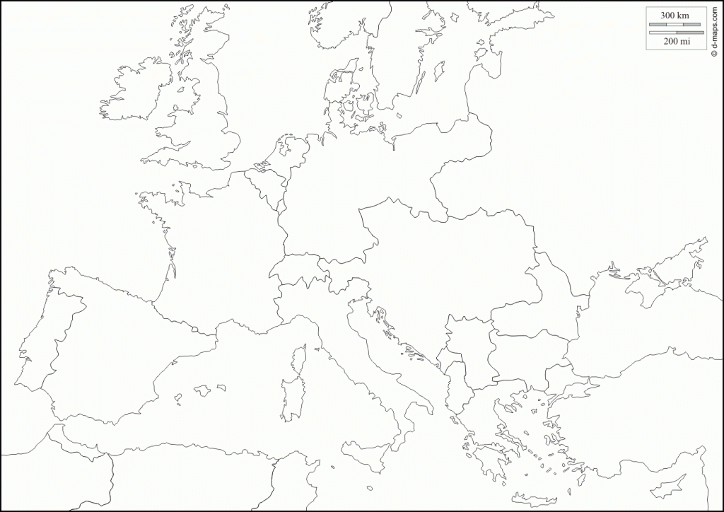 Blank Map Of Europe 1914 Printable Printable Maps