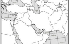 Blank Map Of Middle East With Names Of Countries Google Search