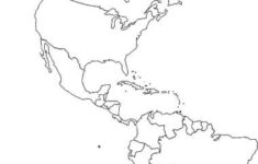 blank map of north america and south america 1 Blank Map Of North America And South America