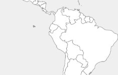blank map of north and south america latin america map north america Blank Map Of North And South America Latin America Map North America