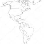Blank Map Of The Americas Printable Printable Maps