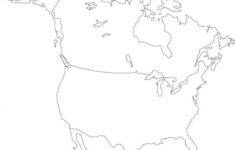 Blank Map Of The Americas Printable Printable Maps