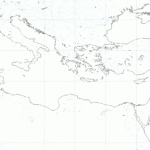 Blank Map Of The Mediterranean