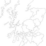 Blank Outline Maps Of Scotland Free Printable Maps