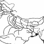 Blank River Map Of India ICSE GEOGRAPHY