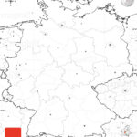 Blank Simple Map Of Germany No Labels