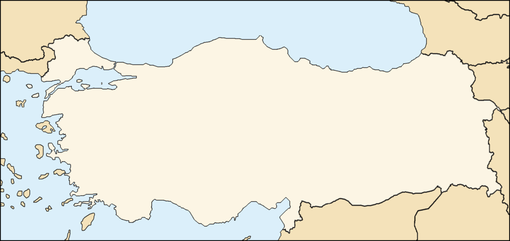 Blank Turkey Maps | Adams Printable Map