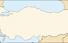Blank Turkey Maps