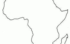 Blank West Africa Map Printable Blank Africa Map Printable Diagram In