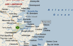 Bonavista Newfoundland Area Map More