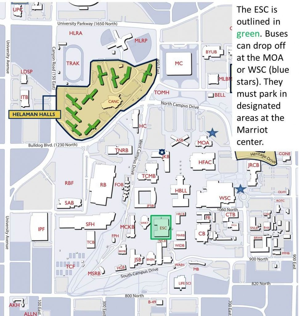 Byu Campus Map Ageorgio Byu Campus Map Printable Printable Maps