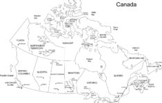 Canada And Provinces Printable Blank Maps Royalty Free Canadian States