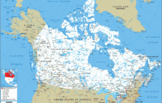 Canada Map Road Worldometer