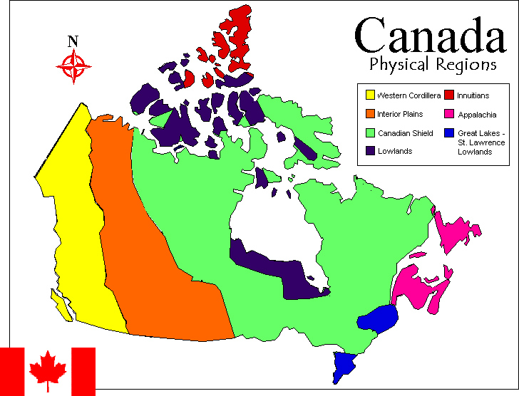 CanadaInfo Images Downloads Fact Sheets To Download Maps Physical
