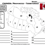 Canadian Provinces And Territories Worksheet Thrifty Mommas Tips
