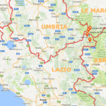Central Italy Earthquake Areas Affected And Those Not Affected