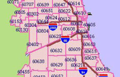 chicago zip map Chicago Zip Map