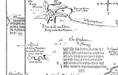 Colorful Fabrics Digitally Printed By Spoonflower Hobbit Map Thror