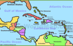 Comprehensive Map Of The Caribbean Sea And Islands Regarding Maps Of