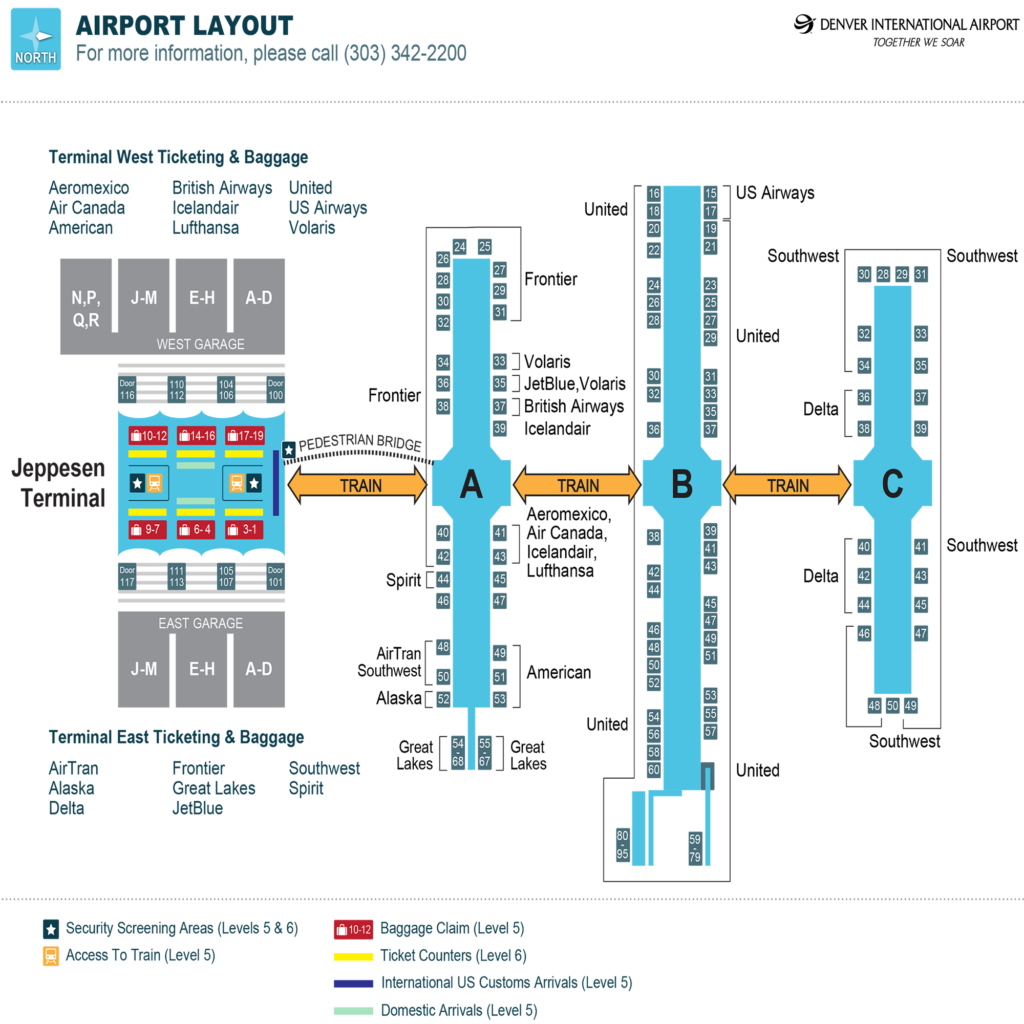 Denver International Airport Map Google Search Denver Airport Adams