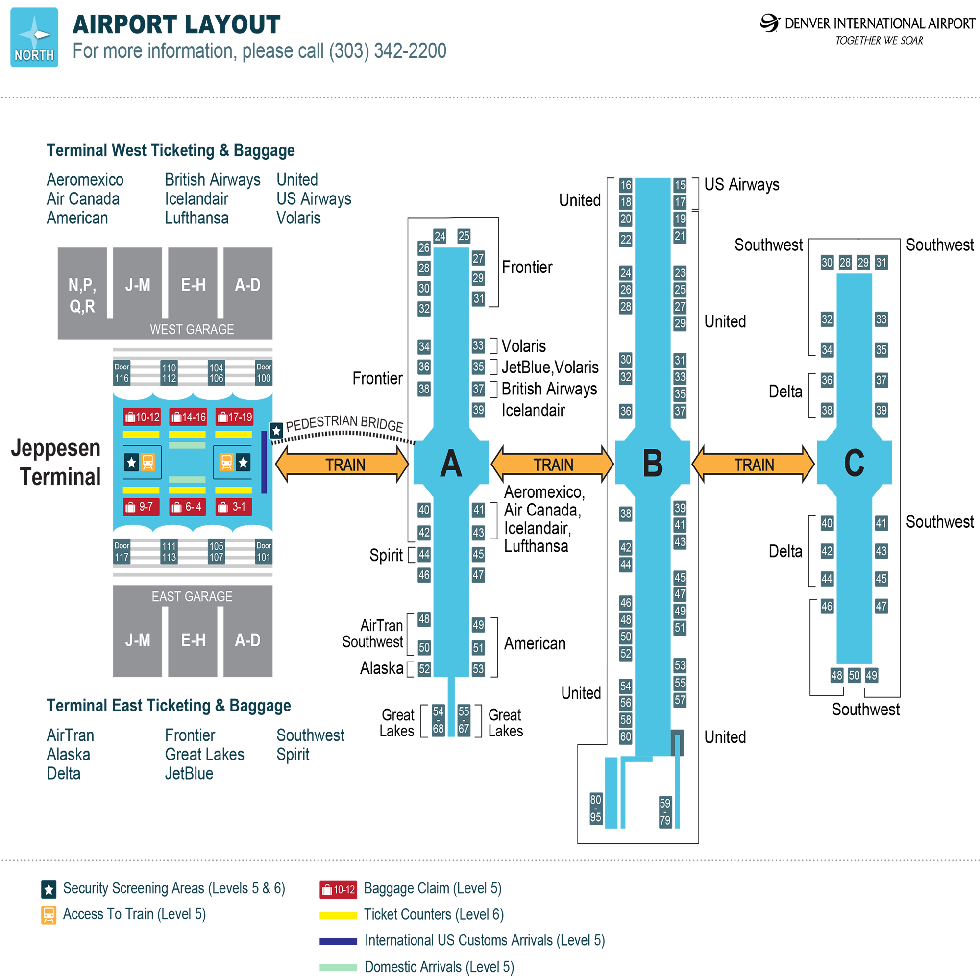 Denver International Airport Map Google Search Denver Airport 