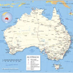 Detailed Map Of Australia With Towns And Cities Maps Of The World