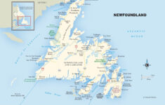 Detailed Map Of Newfoundland And Travel Information Download Free