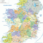Detailed Political Map Of Ireland Ezilon Maps