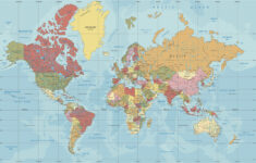 Detailed Political World Map In Mercator Projection The Scholarly Kitchen