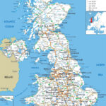 Detailed Road Map Of England AFP CV