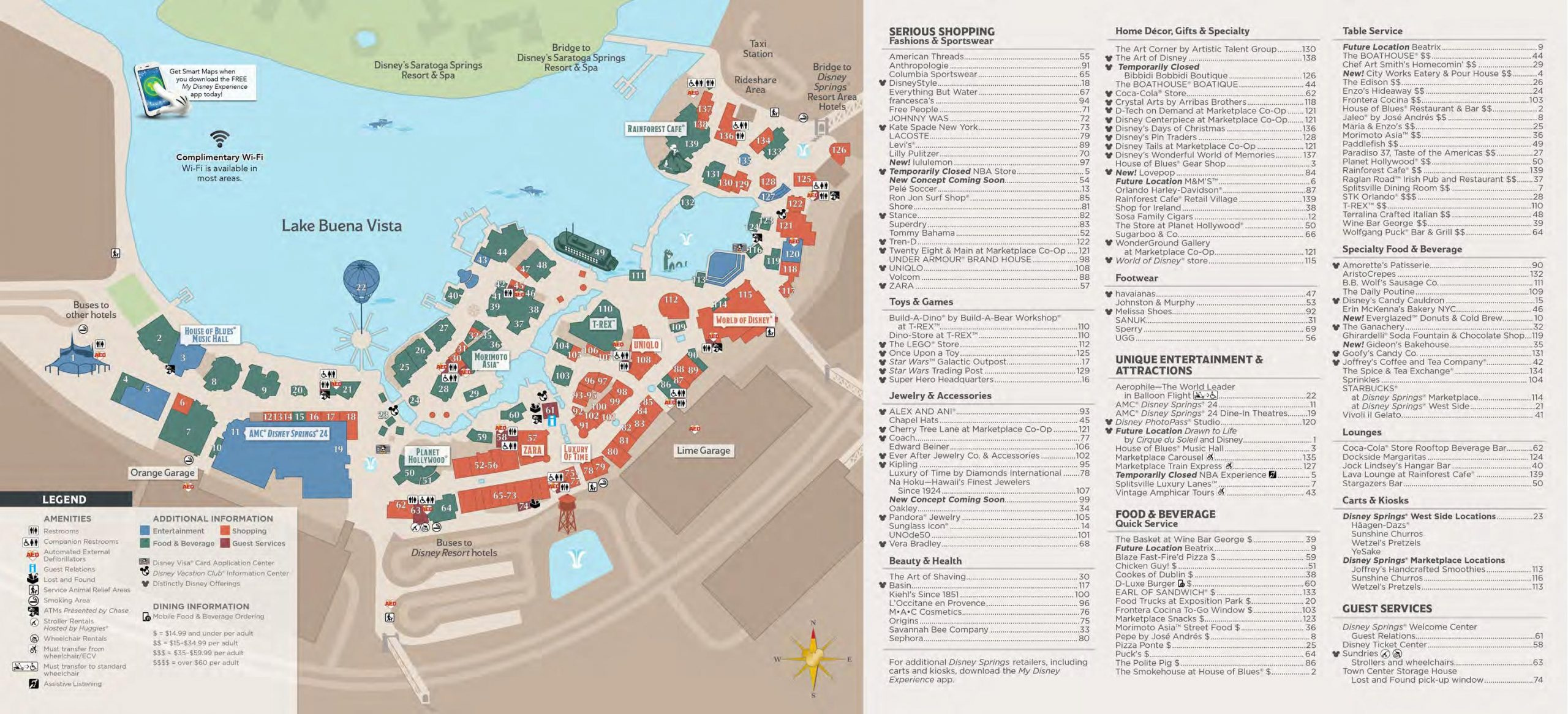 Disney World Map 2021 Maps Resorts Theme Parks Water Parks PDF 