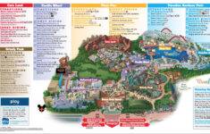 Disneyland Park Map In California Map Of Disneyland Disneyland Map