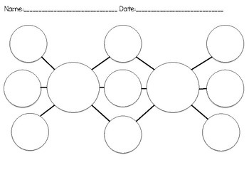 Double Bubble Map Template By Salazar In Second TpT