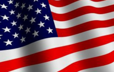 Download High Quality American Flag Clipart Printable Transparent PNG
