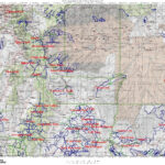 East Central Utah Trails Map Trail Maps Map Quilts