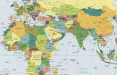 Eastern Hemisphere World Political Map Map World