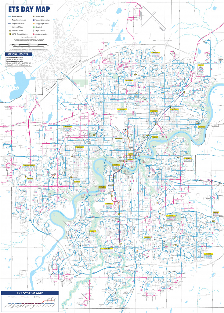 Edmonton Topo Map Free Online Nts 083H Ab With Regard To Printable 