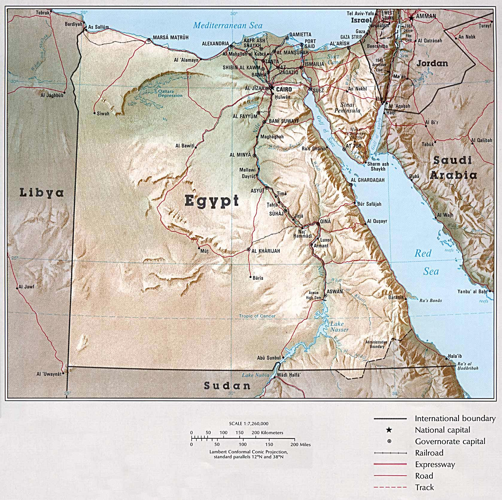 Egypt Maps Printable Maps Of Egypt For Download