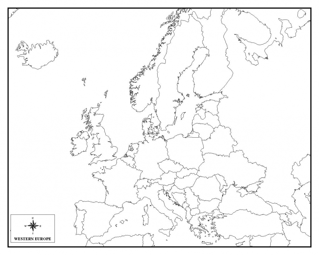 Europe Map Quiz Printable Free Printable Maps