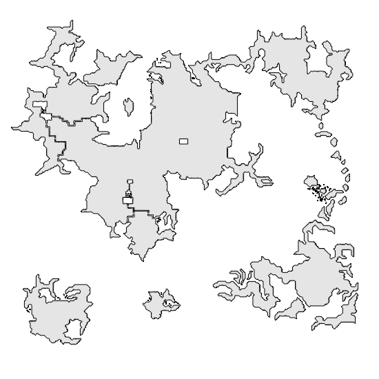 Final Fantasy IV World Map Caves Of Narshe