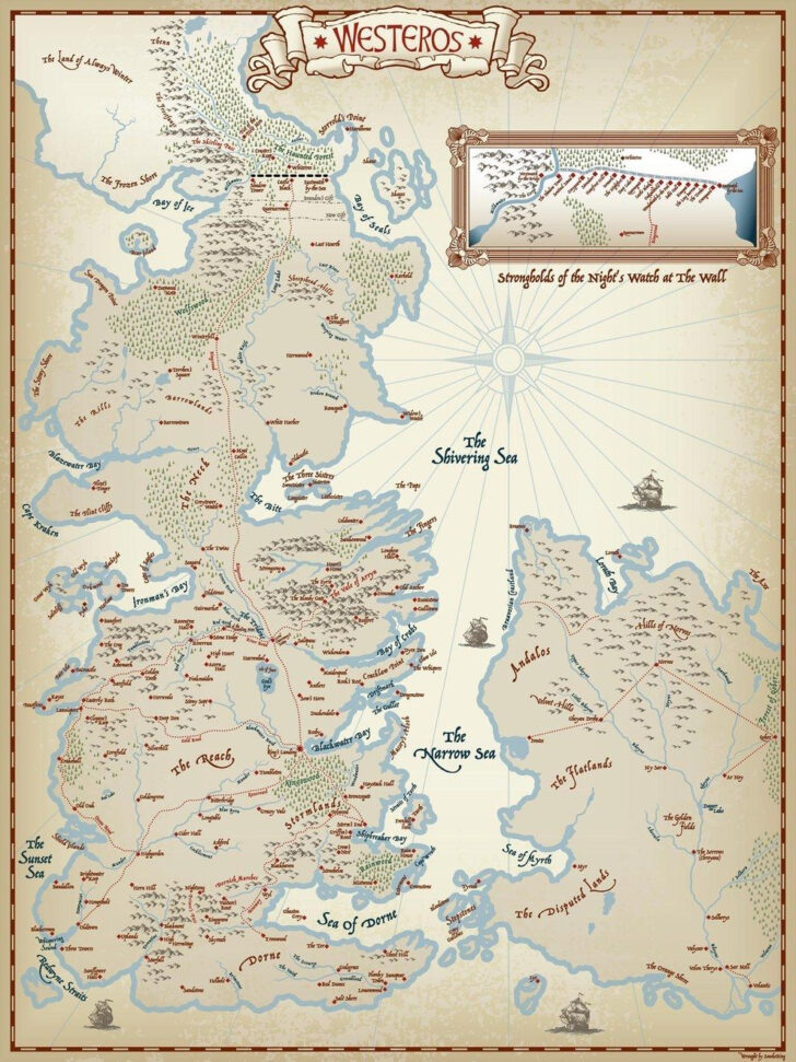 Game Of Thrones Maps To Print
